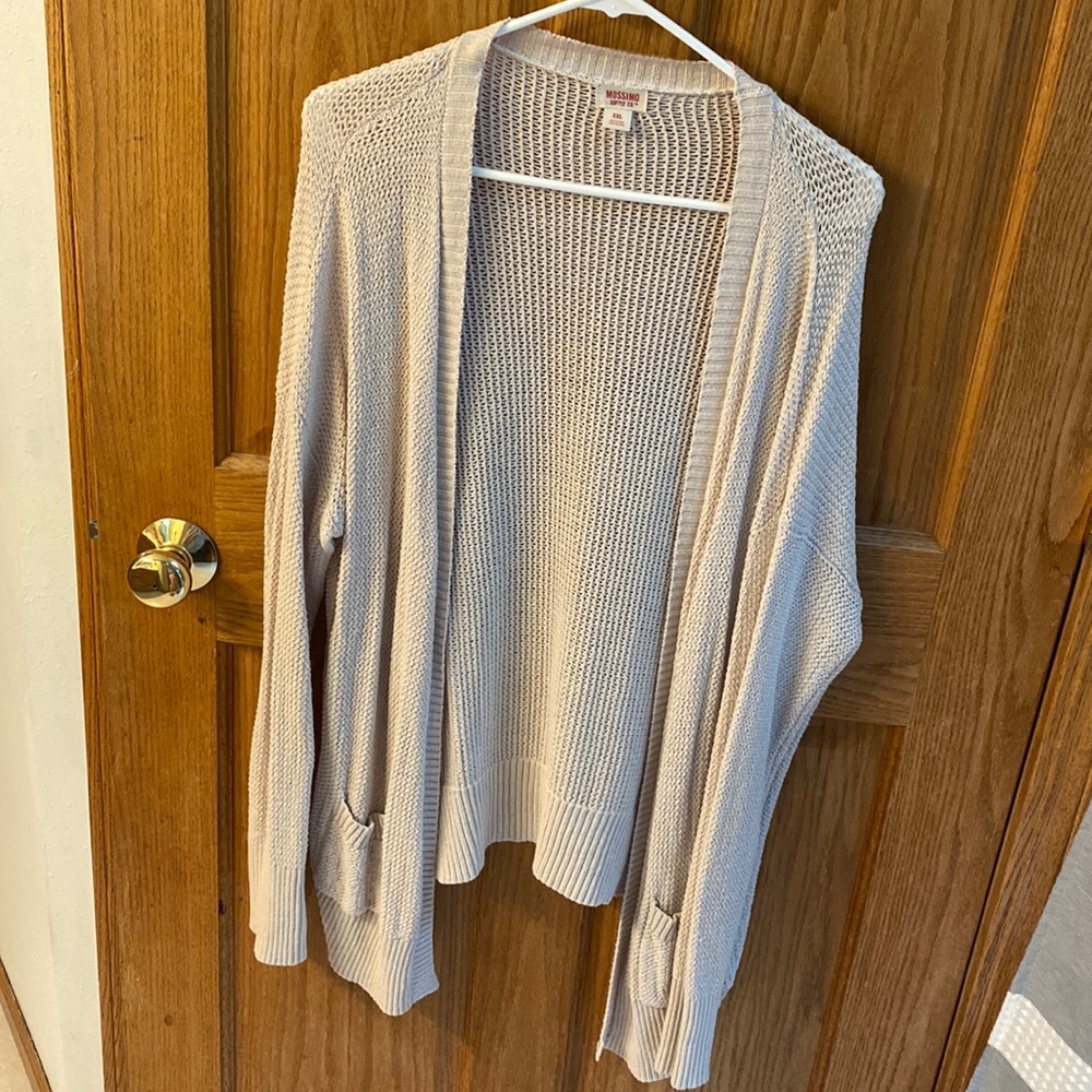 Cream cardigan